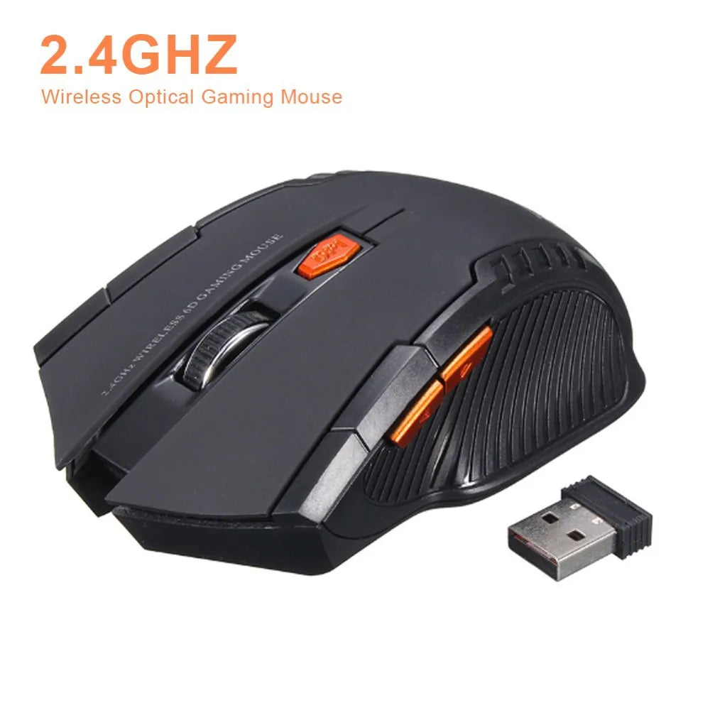 Kabellose Maus 2.4G tragbare optische Maus – Universell für Laptop, PC & Büro