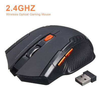 Kabellose Maus 2.4G tragbare optische Maus – Universell für Laptop, PC & Büro