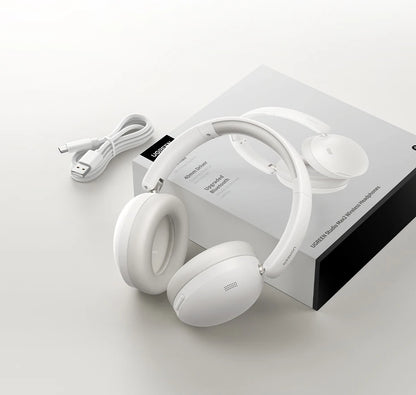 Trådløse Over-Ear Bluetooth-hovedtelefoner – 80 timers spilletid, Hi-Fi stereolyd med mikrofon, Bluetooth 5.4