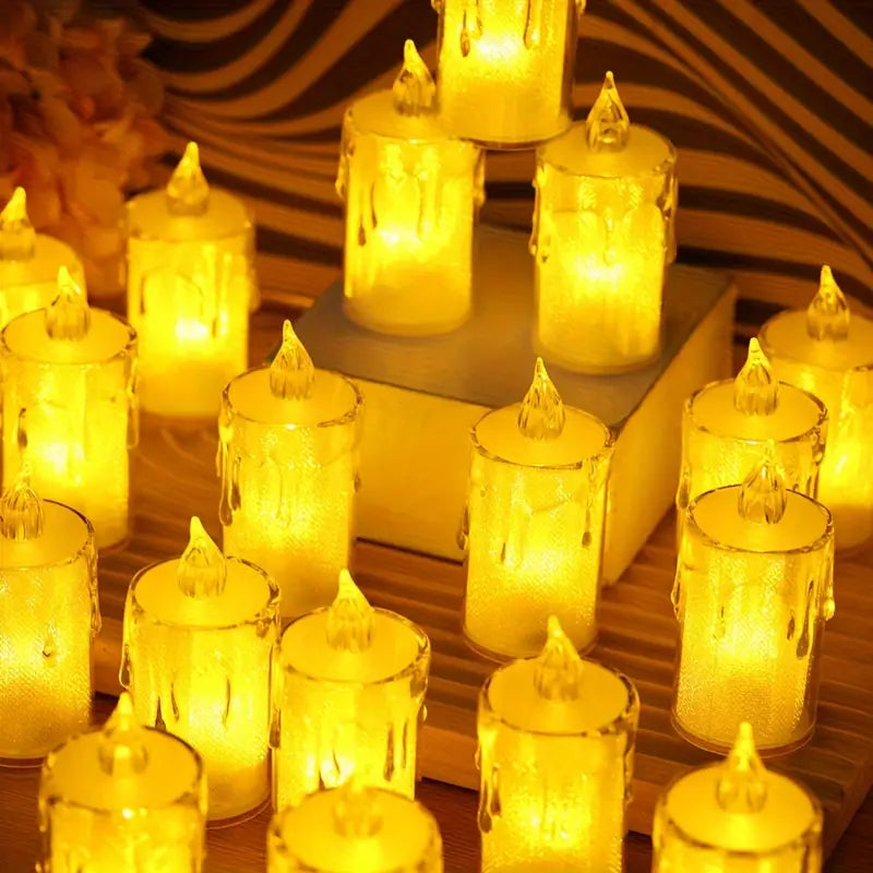 LED-Kerzenlichter, flammenlos - 1 Stück