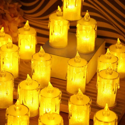 LED-Kerzenlichter, flammenlos - 1 Stück