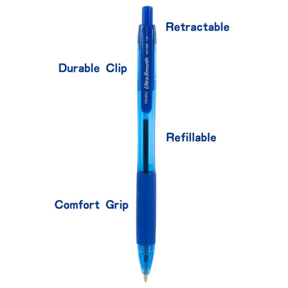 AIHAO Blue Ink Ballpoint Pens