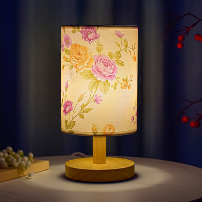 Gemütliche Tischlampe Schlafzimmer Nachttisch Chinesischer Stil Literarische Dekoration B&B Led Nacht Einfach