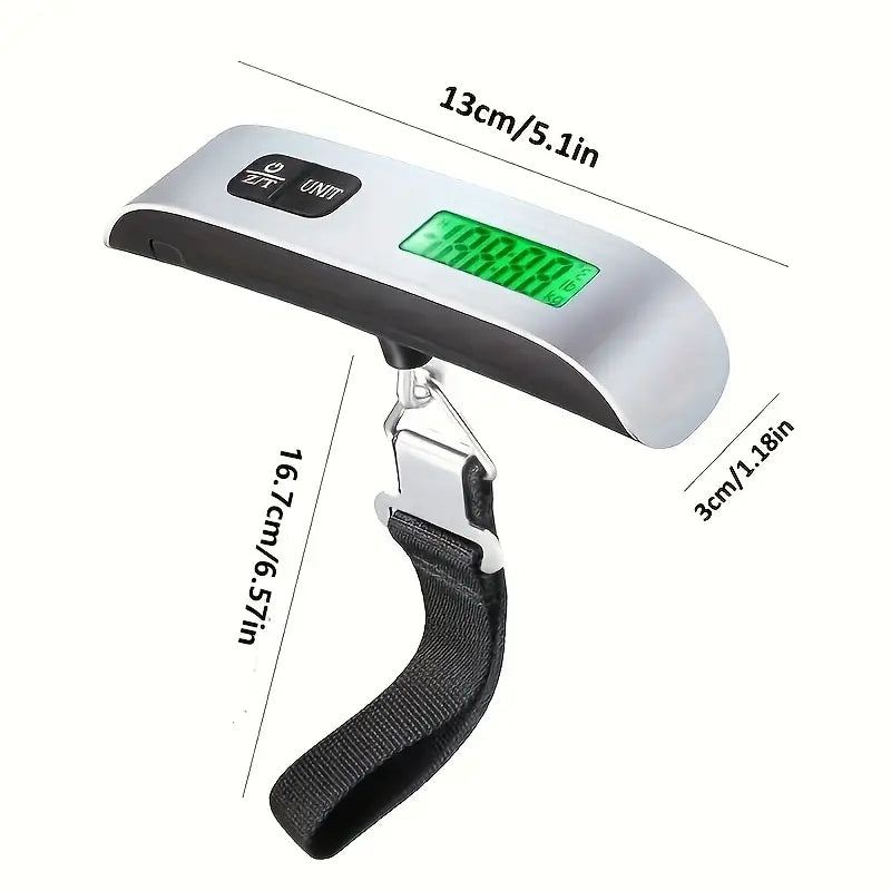 1 St. 110lb/50kg Digitale Handgepäckwaage zum Aufhängen