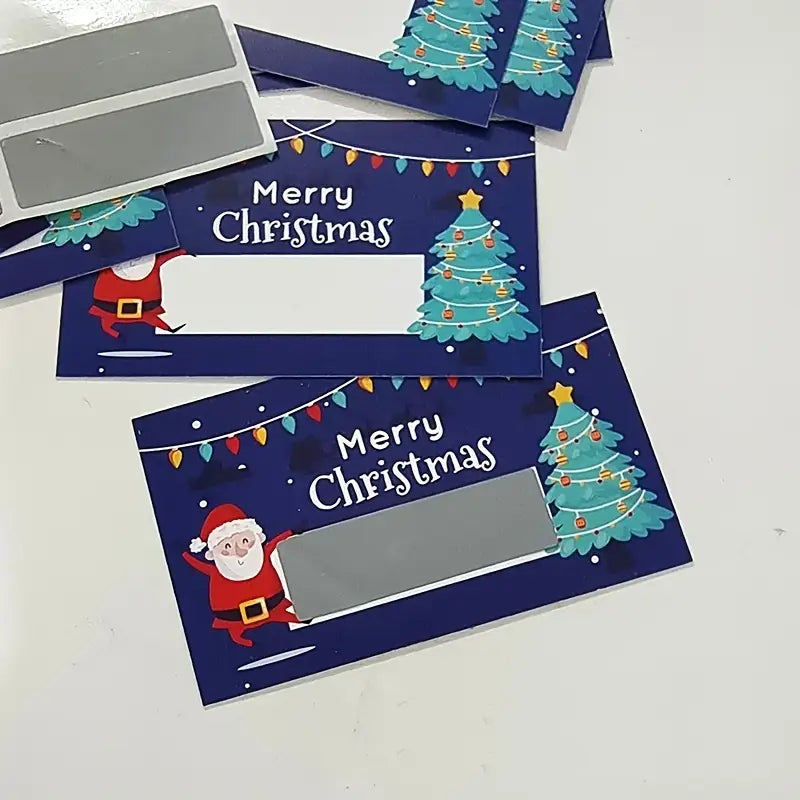 Christmas Scratch Sticker Card