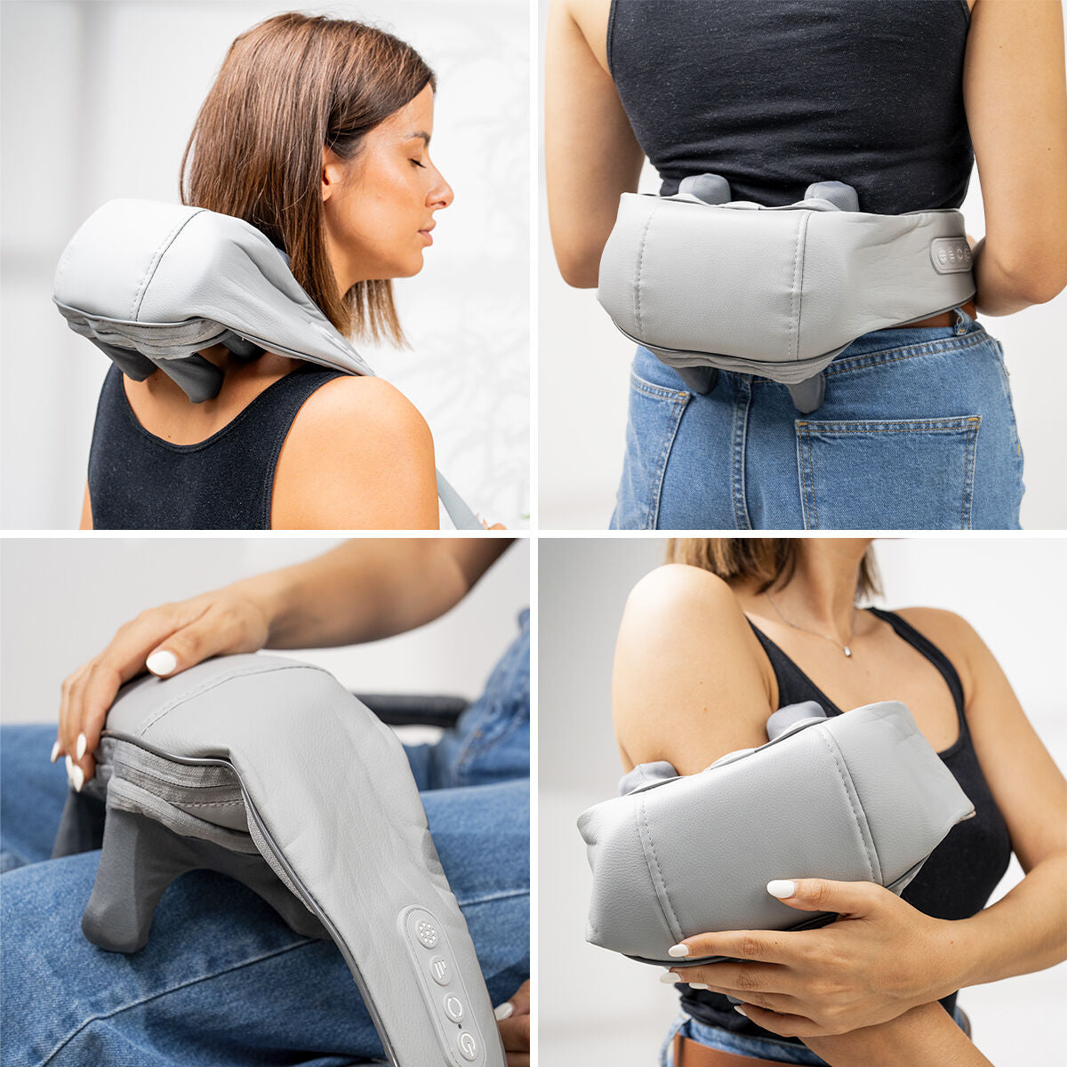 Innovagoods Rechargeable 6D Neck And Back Massager Silax Innovagoods